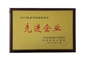 科技創(chuàng)新創(chuàng)業先進企業